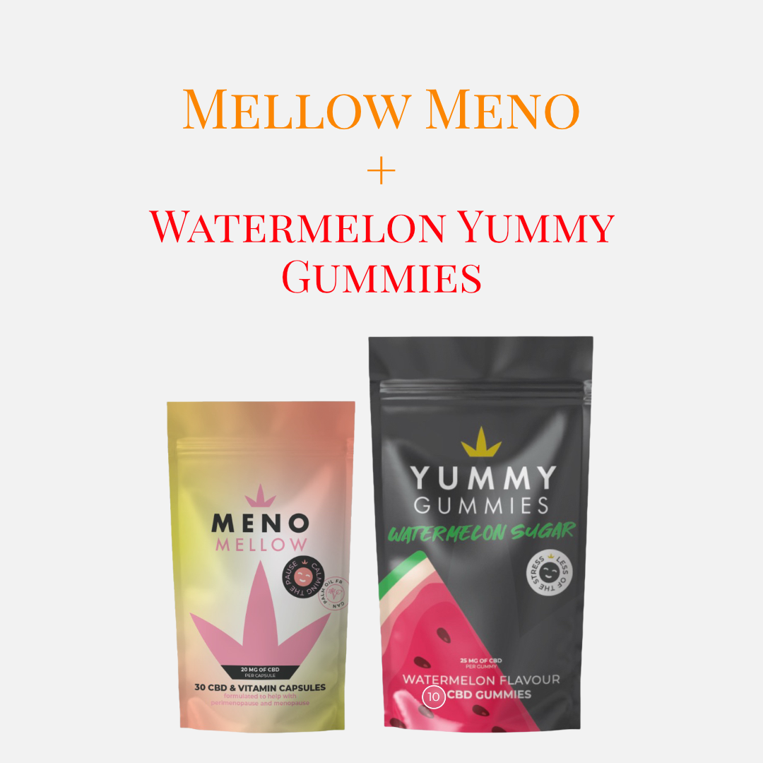 Mellow Meno and Watermelon Yummy Gummies