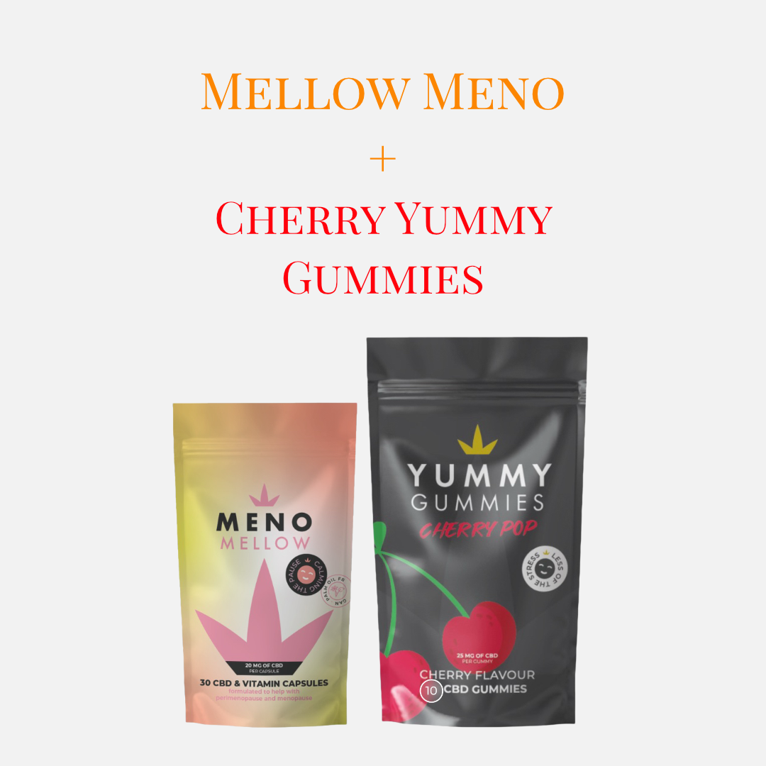 Mellow Meno and Cherry Yummy Gummies